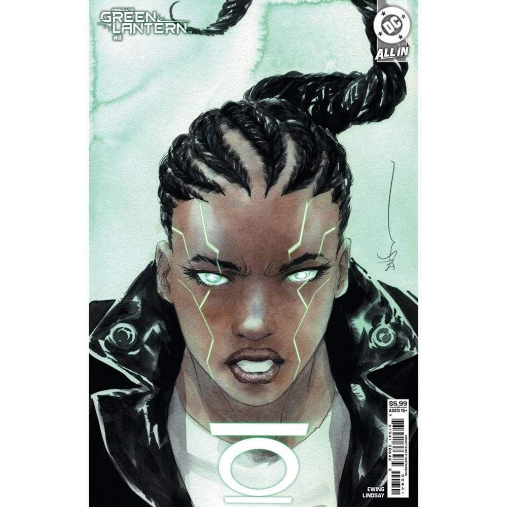 ABSOLUTE GREEN LANTERN #8 COVER D DUSTIN NGUYEN CARD STOCK VARIANT