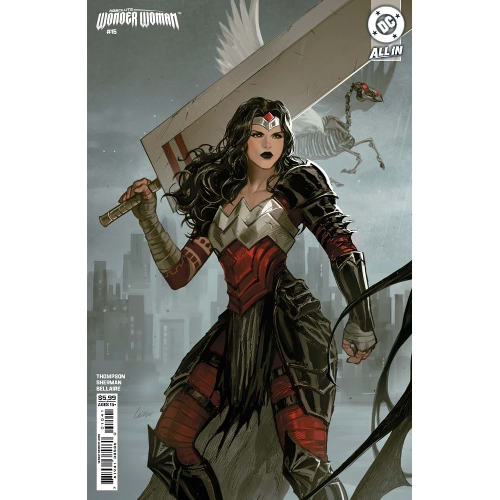 ABSOLUTE WONDER WOMAN # 15 COVER C LESLEY LEIRIX LI CONNECTING CARD STOCK VARIANT