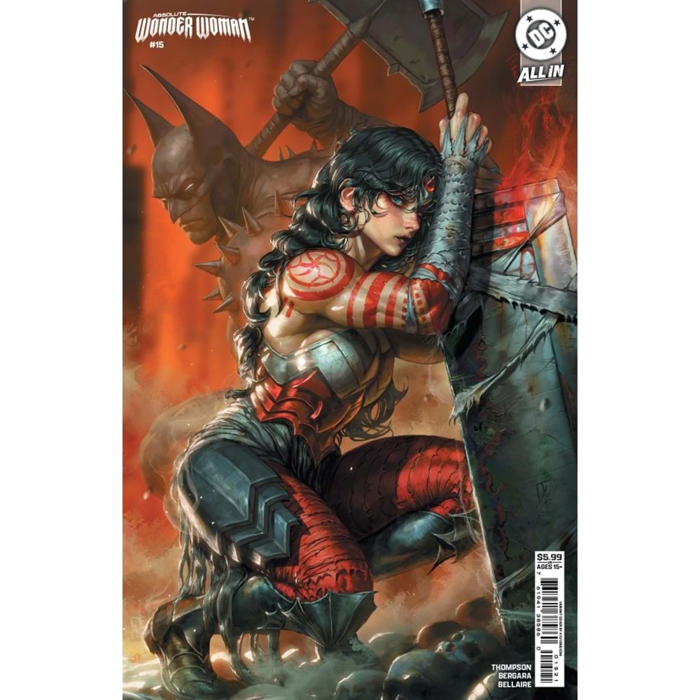 ABSOLUTE WONDER WOMAN # 15 COVER D KYUYONG EOM CARD STOCK VARIANT