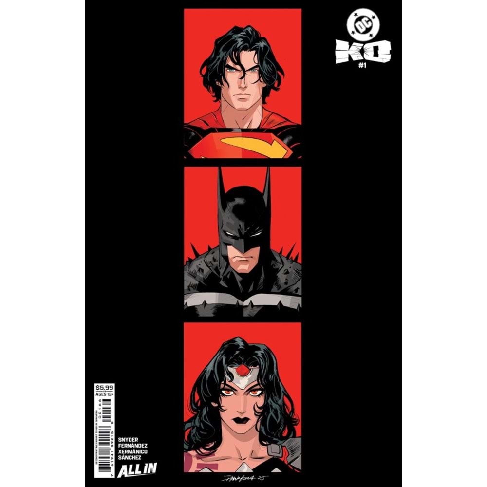DC K.O. #1 (OF 5) SECOND PRINTING COVER B DAN MORA VARIANT