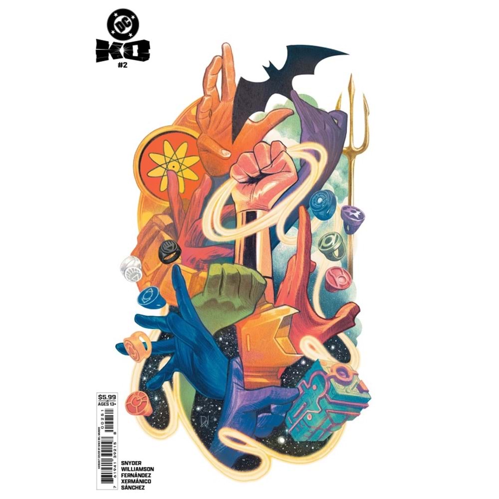 DC K.O. #2 (OF 5) COVER C MIKE DEL MUNDO CARD STOCK VARIANT
