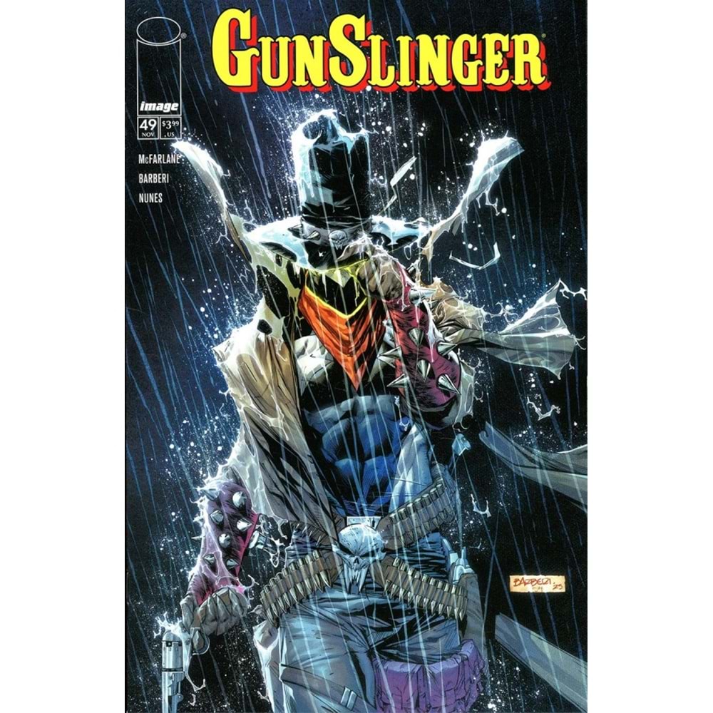 GUNSLINGER SPAWN # 49 COVER B CARLO BARBERI VARIANT