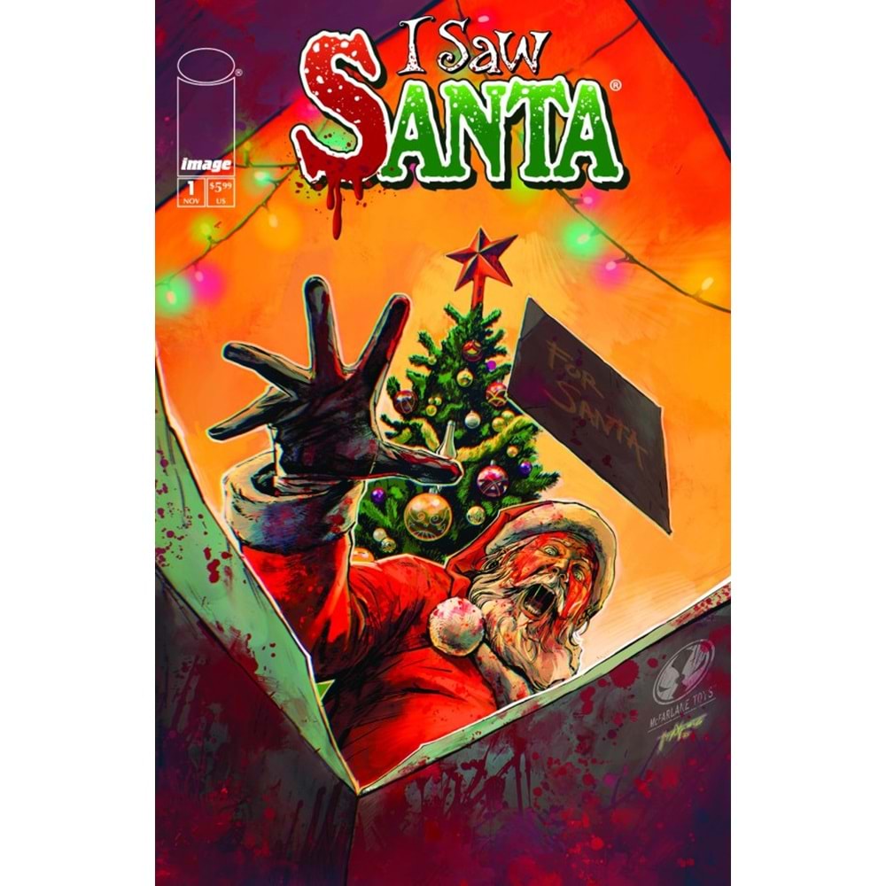 I SAW SANTA A SPAWN UNIVERSE CHRISTMAS STORY #1 (OF 2) COVER C TODOR HRISTOV VARIANT
