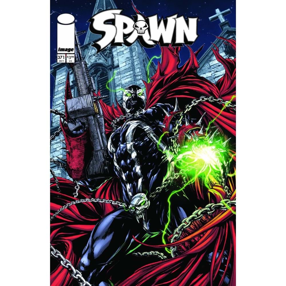 SPAWN # 371 COVER B RAYMOND GAY VARIANT