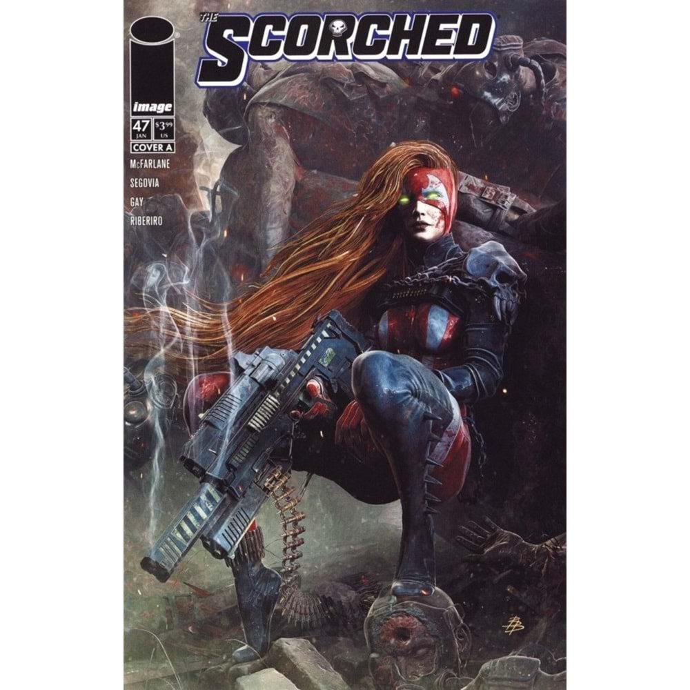 SPAWN SCORCHED # 47 COVER A BJORN BARENDS