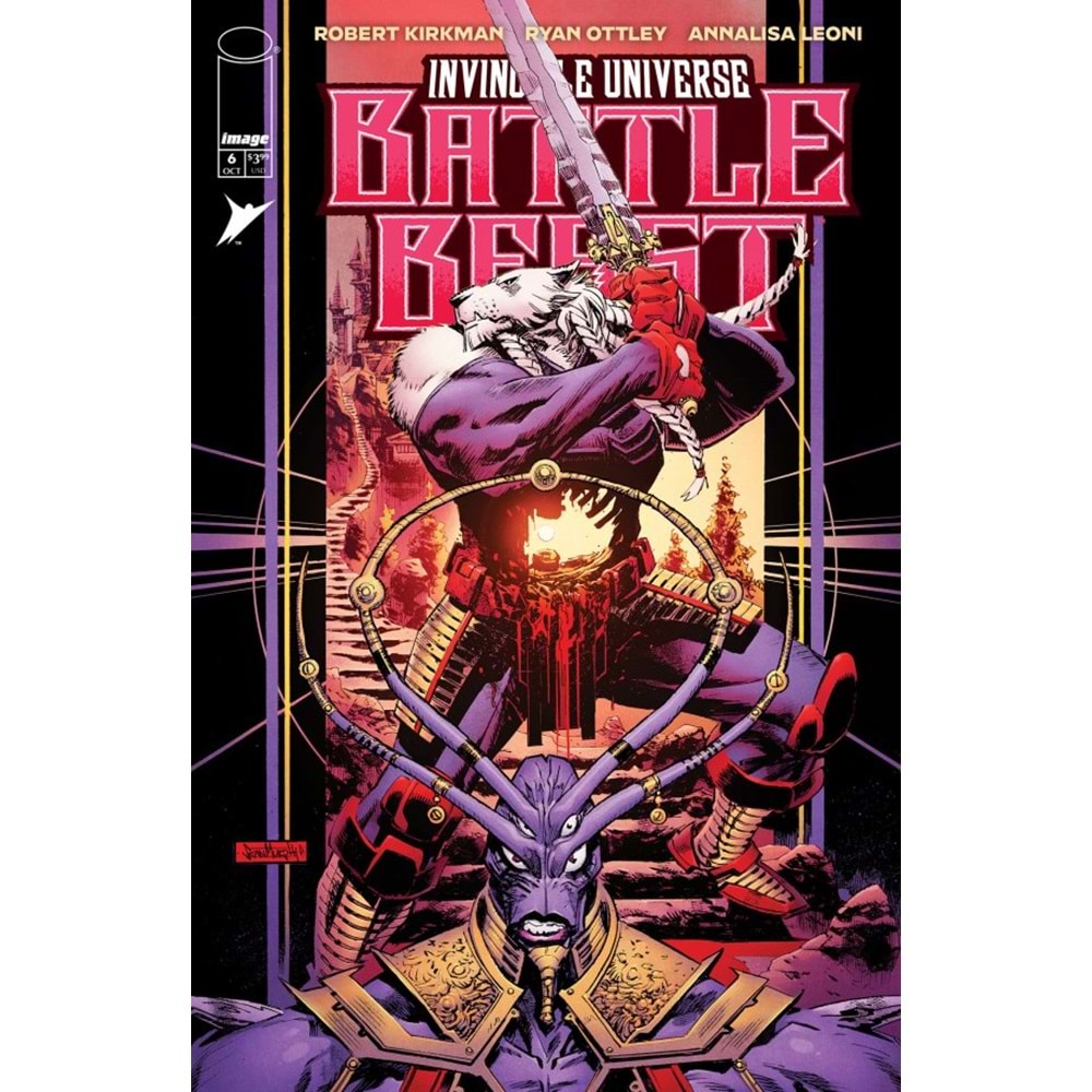 INVINCIBLE UNIVERSE BATTLE BEAST # 6 COVER B SEAN MURPHY & SIMON GOUGH VARIANT