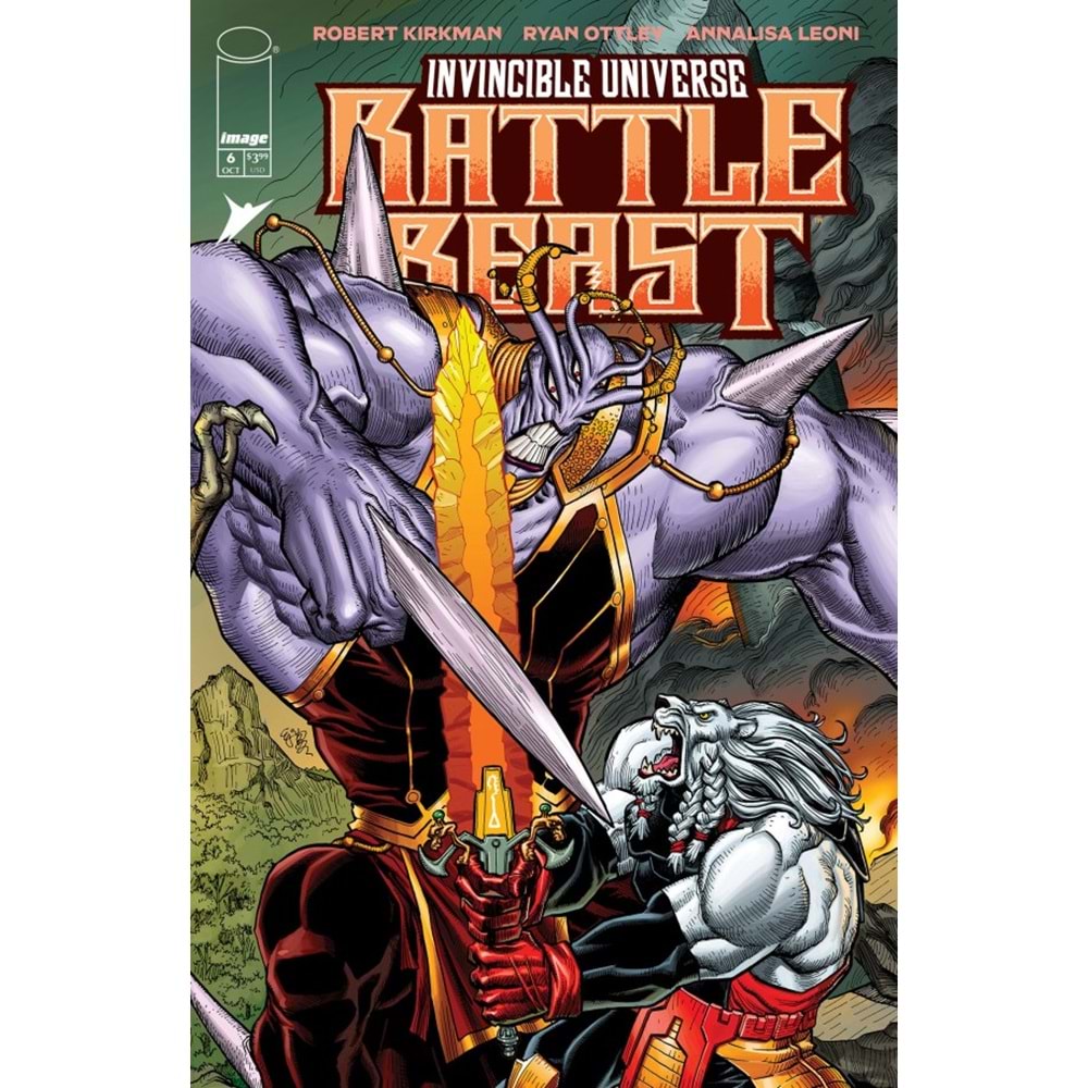 INVINCIBLE UNIVERSE BATTLE BEAST # 6 COVER C 1:10 EJ SU VARIANT