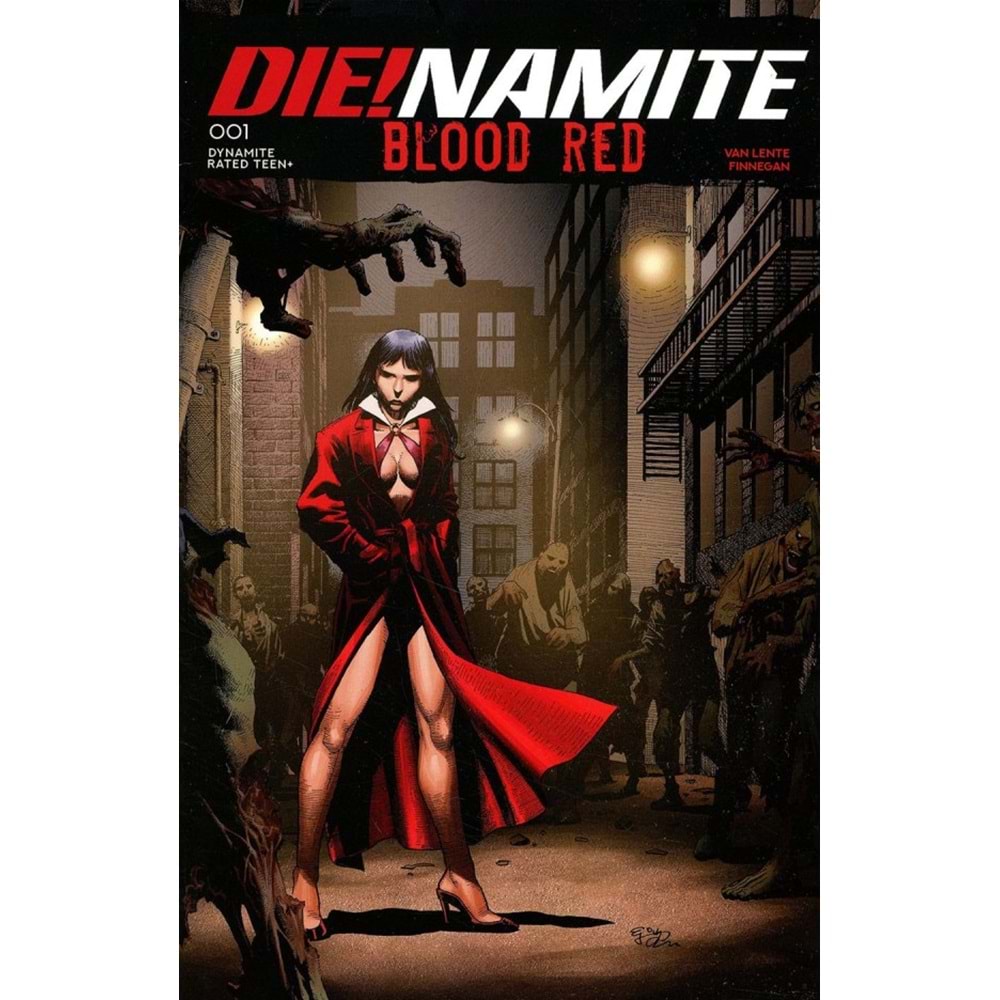 DIENAMITE BLOOD RED #1 COVER A EJ SU