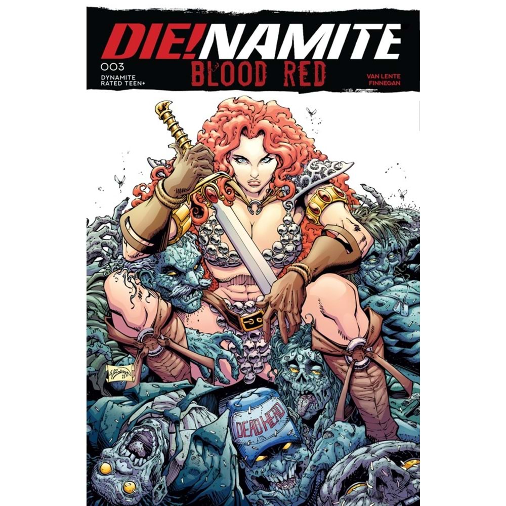 DIENAMITE BLOOD RED #3 COVER D WILL ROBSON VARIANT