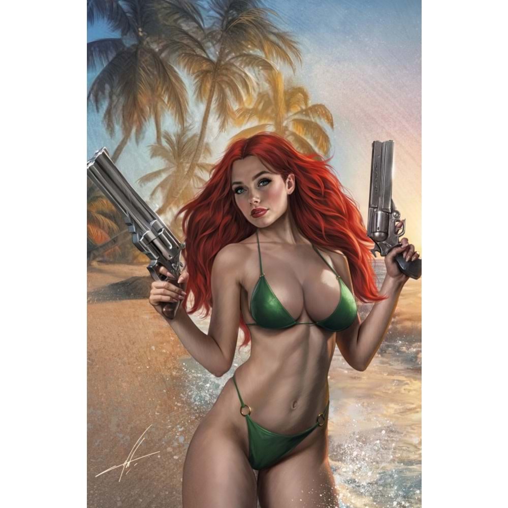 HEAT SEEKER EXPOSED A GUN HONEY SERIES # 4 (OF 4) COVER K CARLA COHEN VIRGIN VARIANT