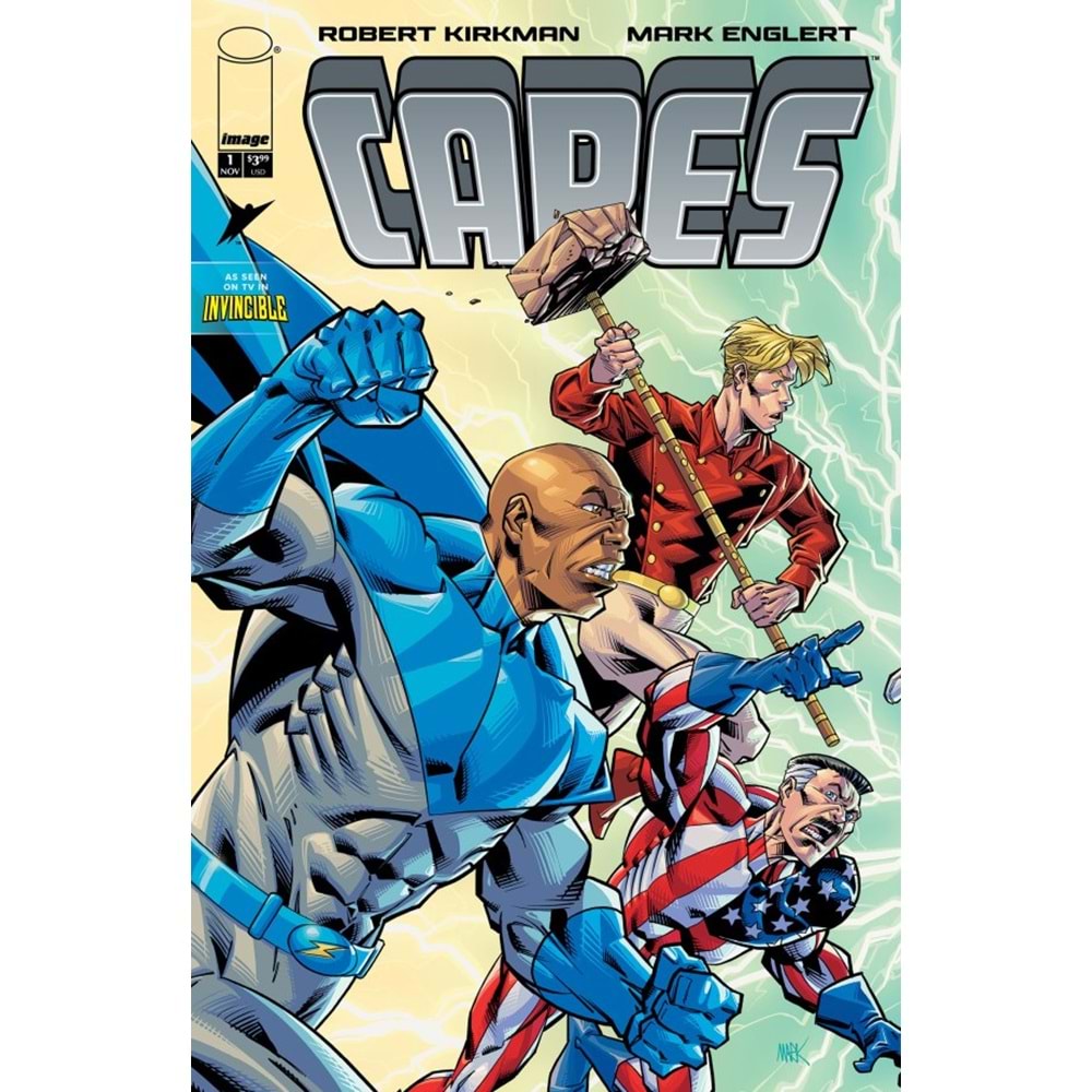 INVINCIBLE UNIVERSE CAPES #1 COVER B MARK ENGLERT VARIANT