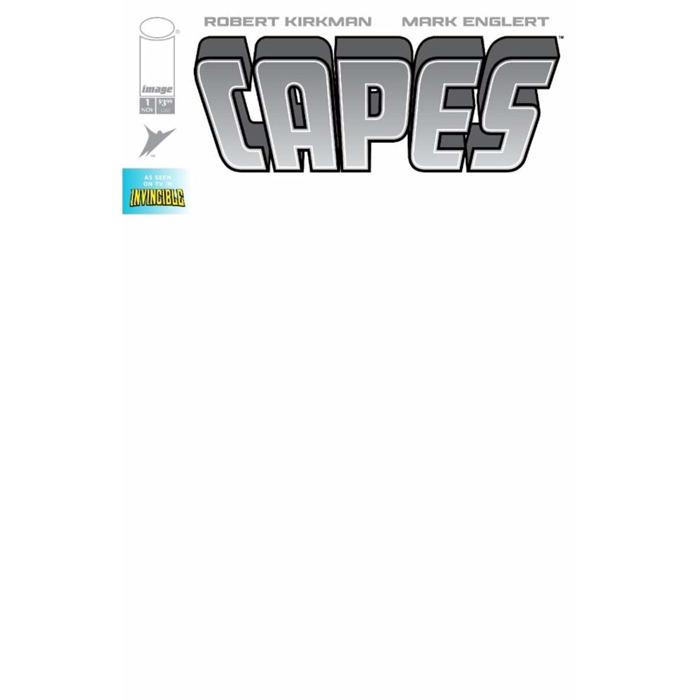 INVINCIBLE UNIVERSE CAPES #1 COVER F BLANK SKETCH VARIANT