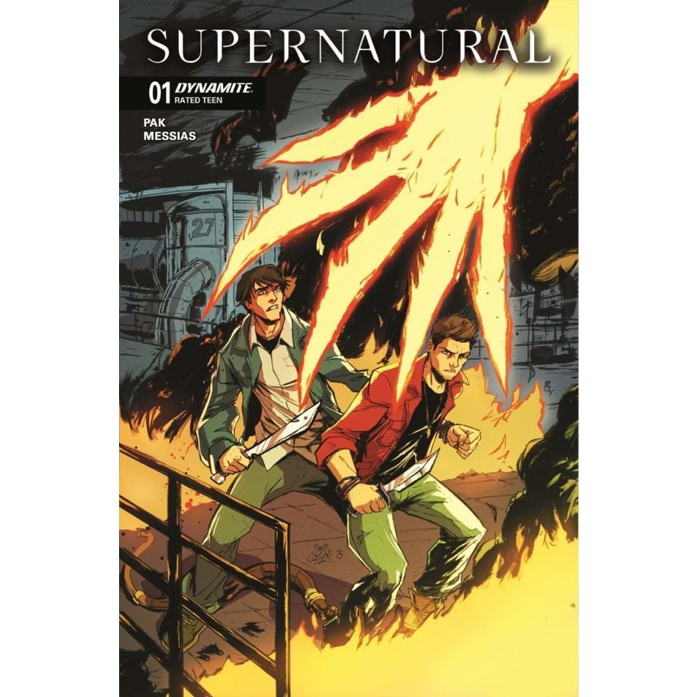 SUPERNATURAL #1 COVER B DAVID COUSENS VARIANT