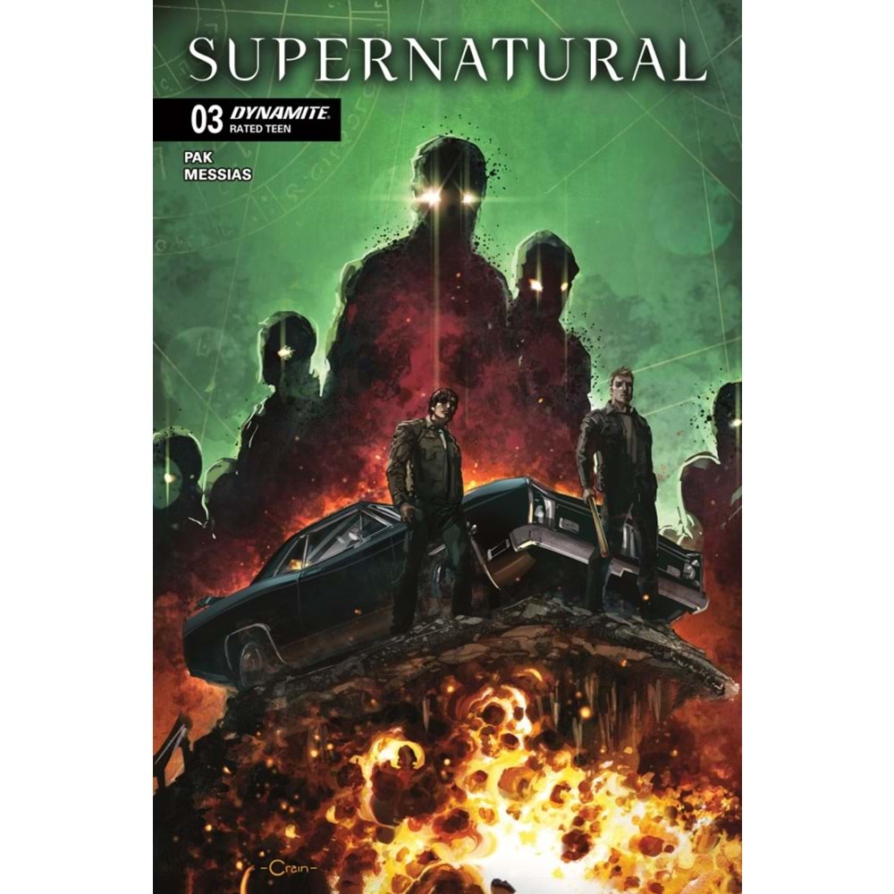 SUPERNATURAL #3 COVER A CLAYTON CRAIN