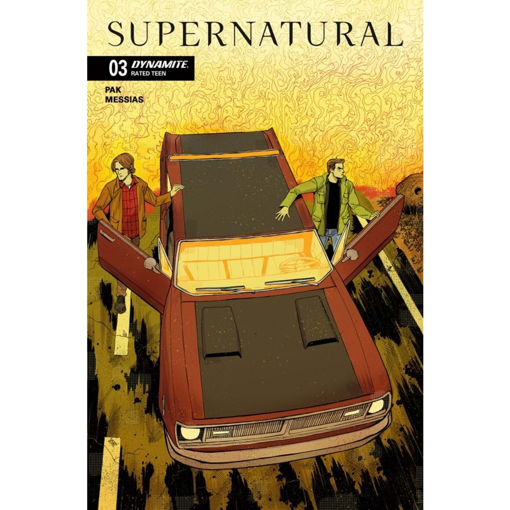 SUPERNATURAL #3 COVER B DREW MOSS VARIANT