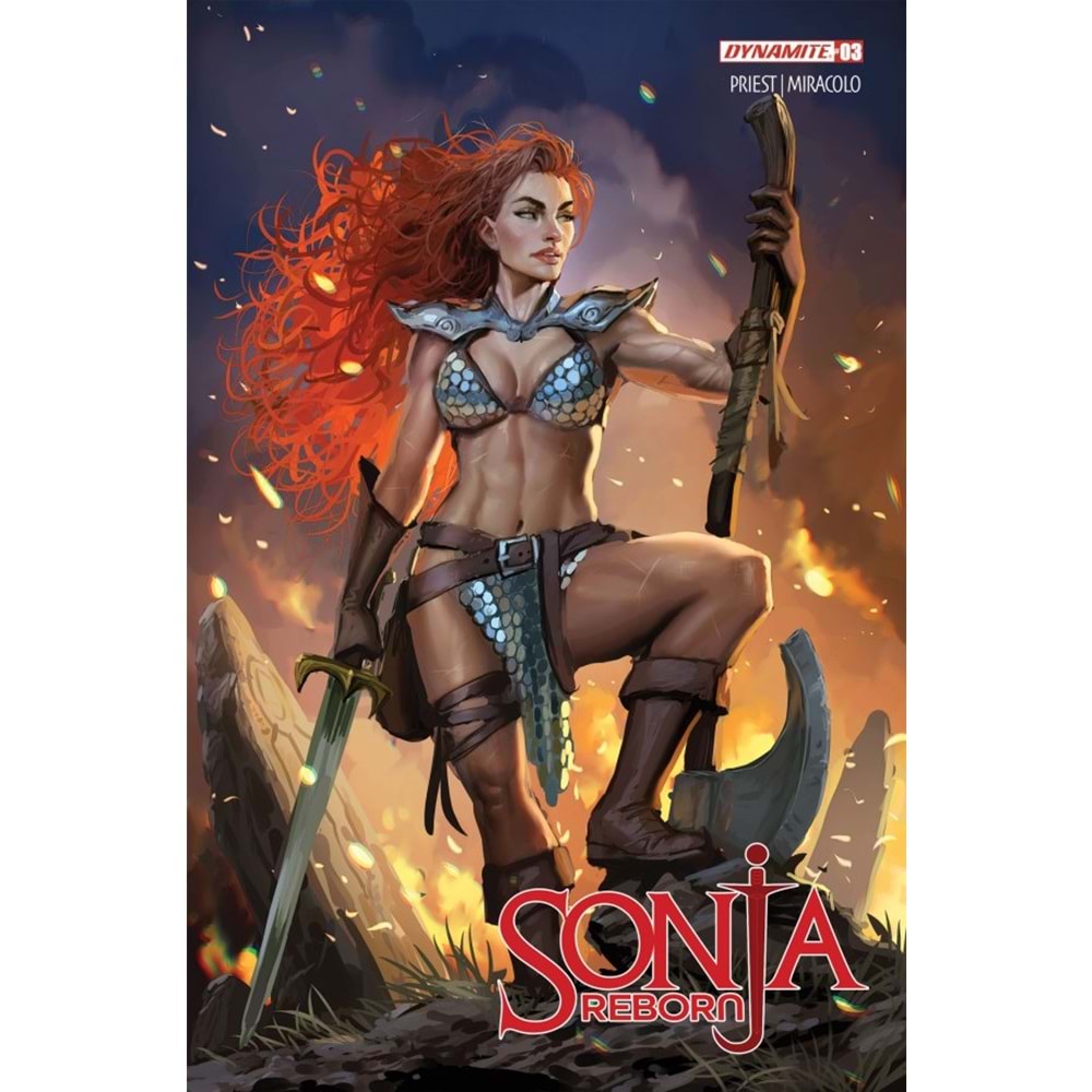 SONJA REBORN #3 COVER A STJEPAN SEJIC