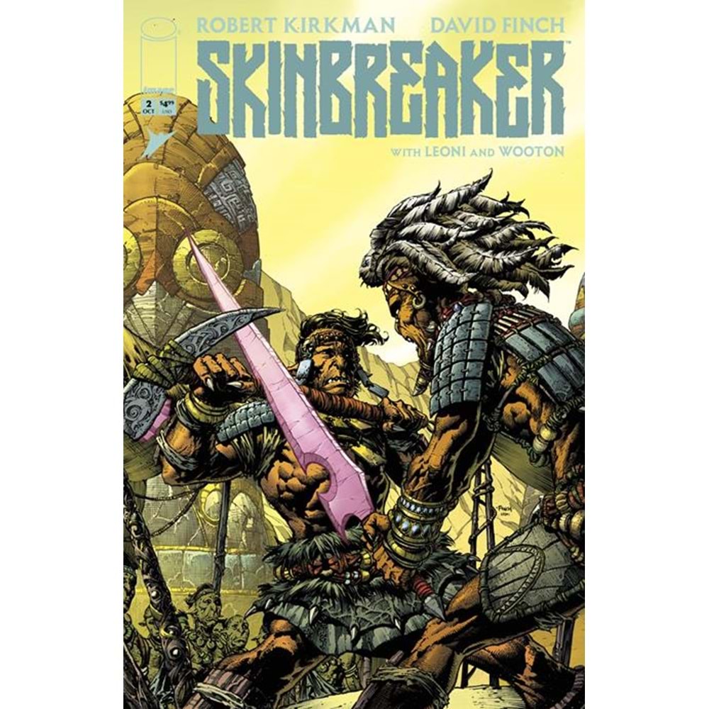 SKINBREAKER #2 COVER A DAVID FINCH & ANNALISA LEONI