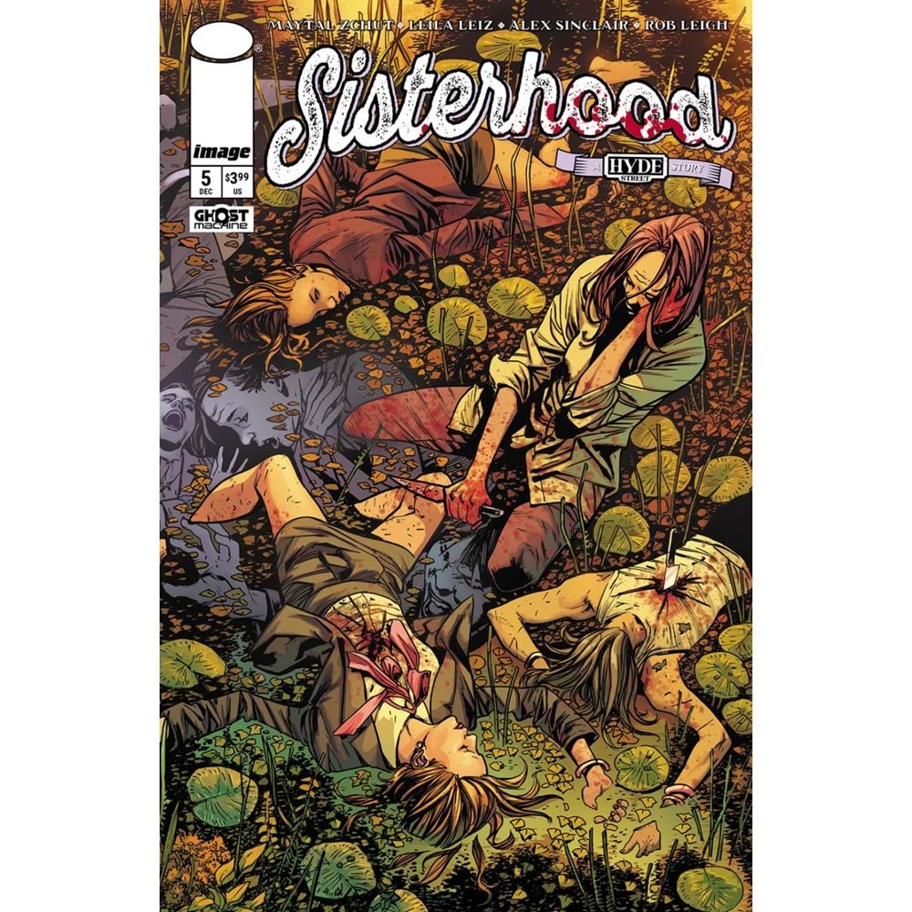 SISTERHOOD A HYDE STREET STORY #5 (OF 5) COVER B BRYAN HITCH & BRAD ANDERSON WRAPAROUND VARIANT