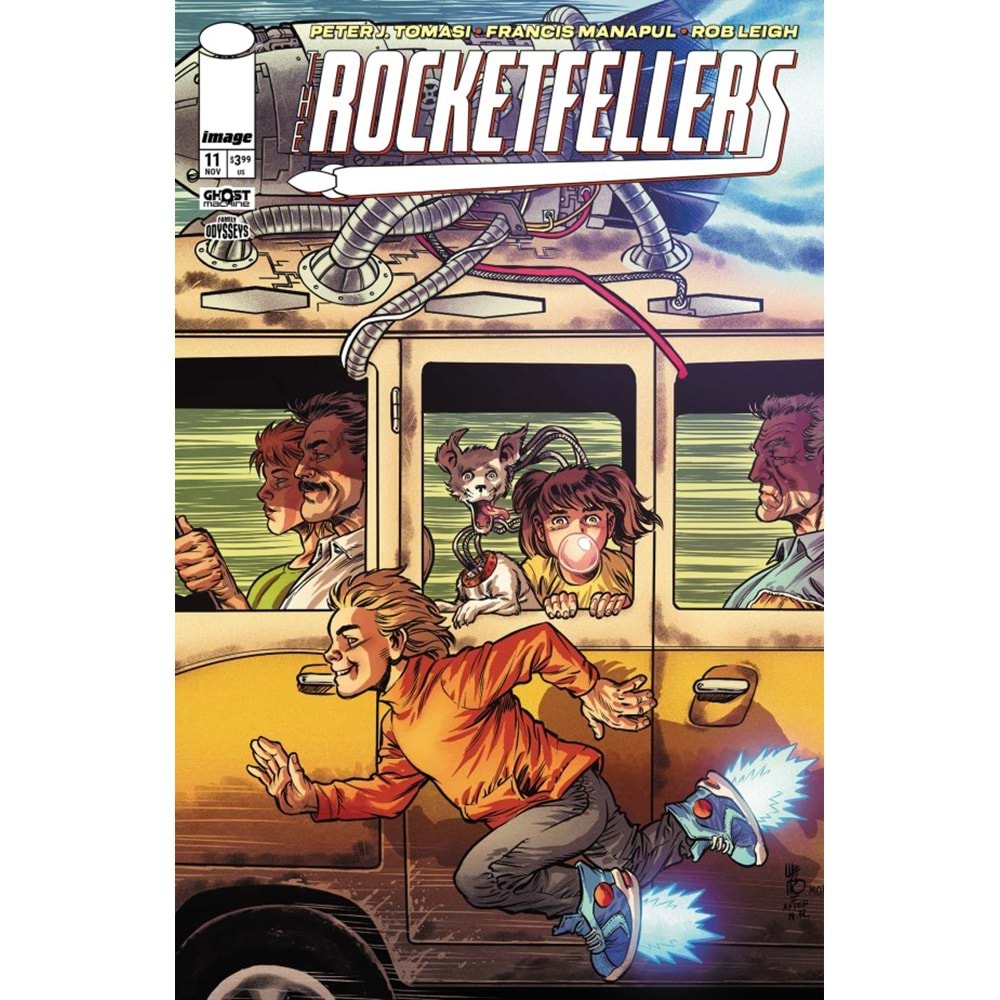 ROCKETFELLERS #11 COVER B JESUS MERINO & MORRY HOLLOWELL VARIANT
