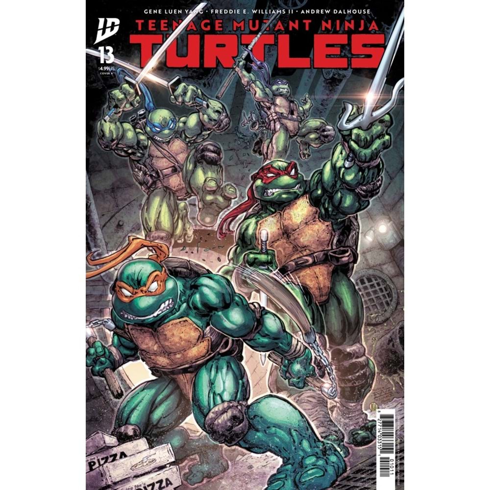 TEENAGE MUTANT NINJA TURTLES (2024) # 13 COVER A FREDDIE E WILLIAMS II
