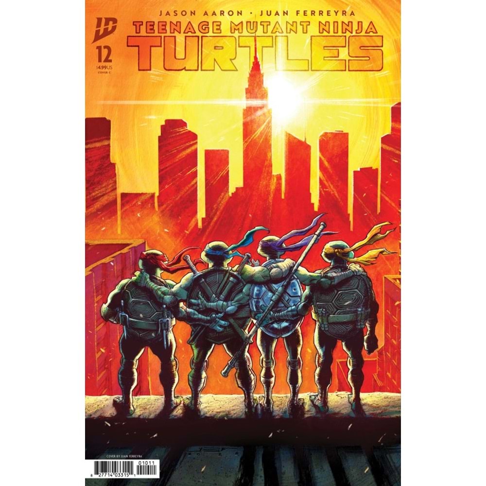 TEENAGE MUTANT NINJA TURTLES (2024) # 12 COVER C JUAN FERREYRA VARIANT