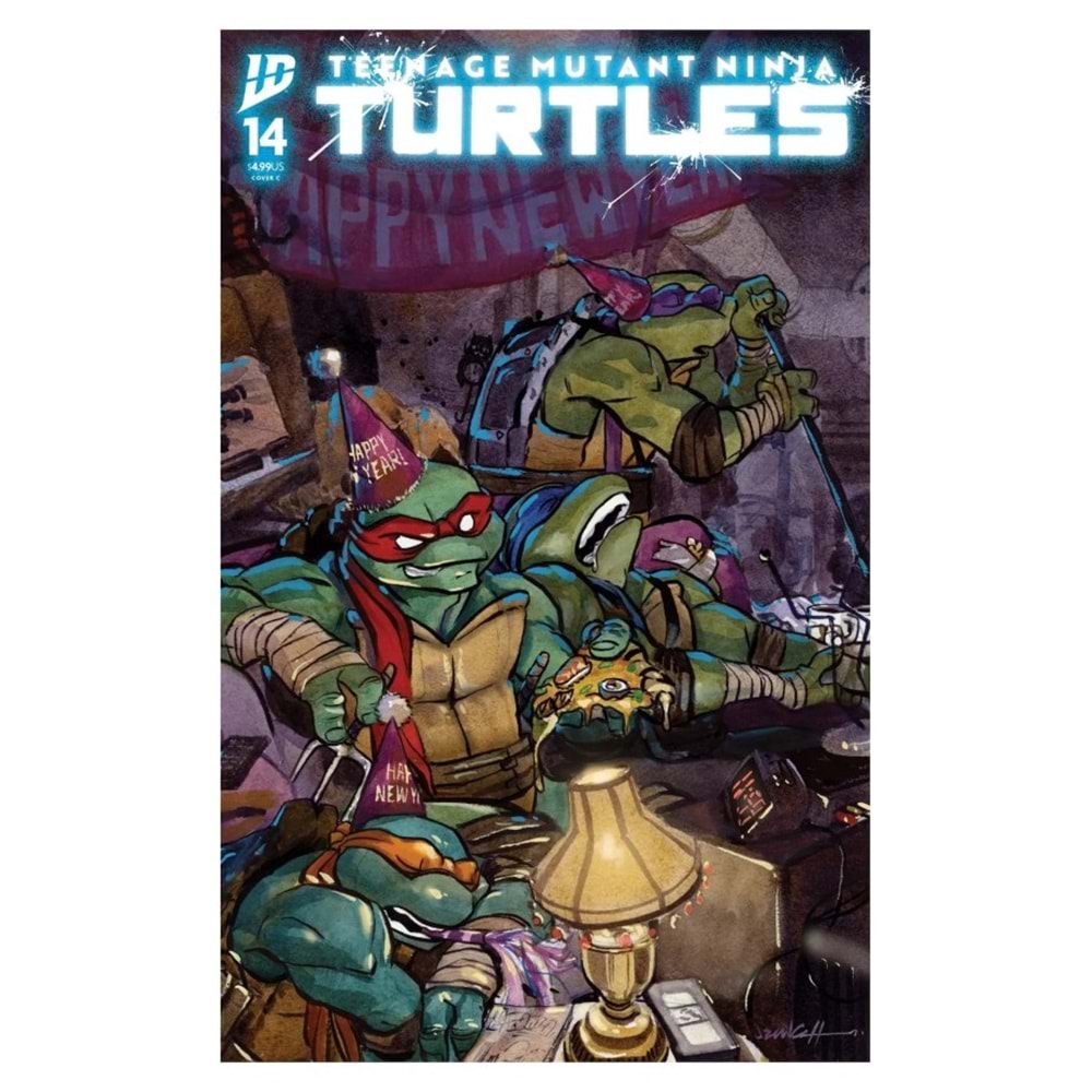 TEENAGE MUTANT NINJA TURTLES (2024) # 14 COVER C JARED CULLUM VARIANT