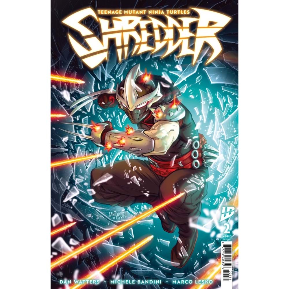 TEENAGE MUTANT NINJA TURTLES SHREDDER #2 COVER A MATEUS SANTOLOUCO