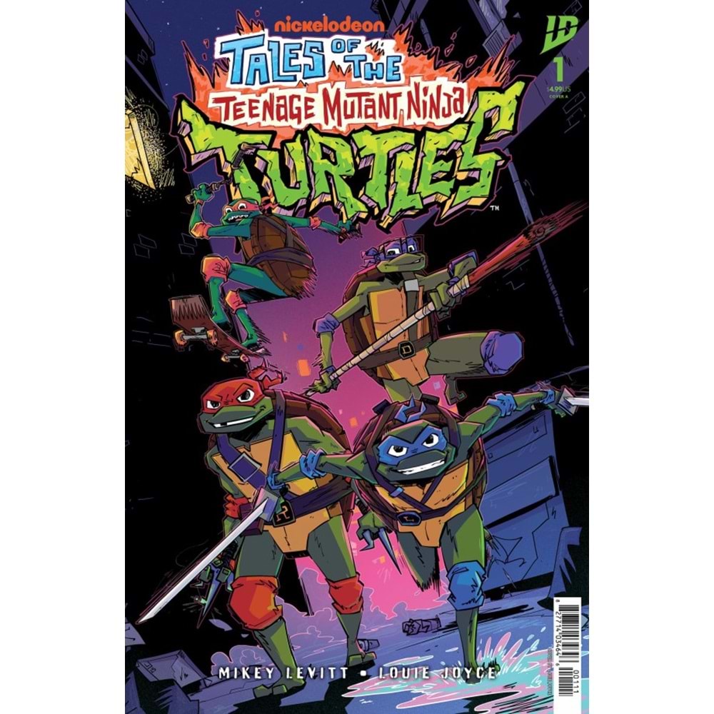 TALES OF THE TEENAGE MUTANT NINJA TURTLES #1 COVER A LOUIE JOYCE