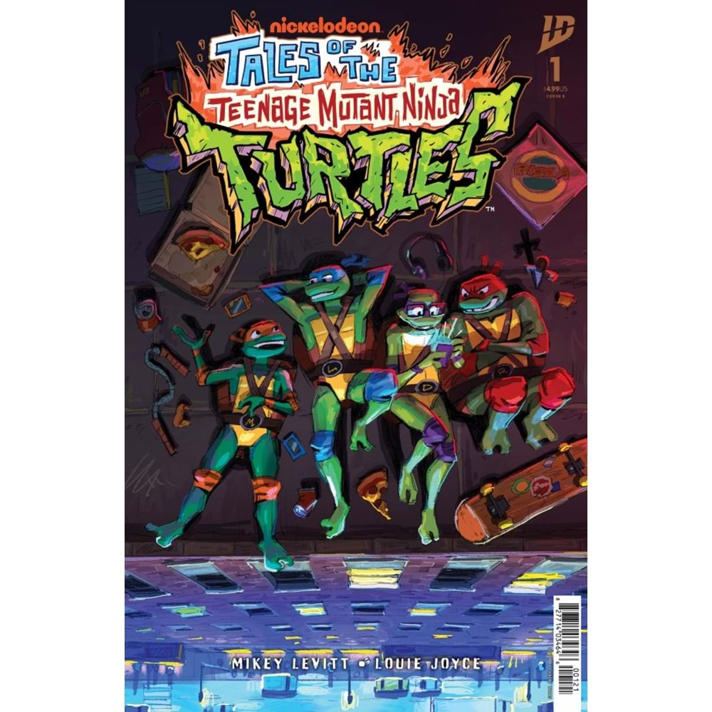 TALES OF THE TEENAGE MUTANT NINJA TURTLES #1 COVER B CHALKY WONG VARIANT