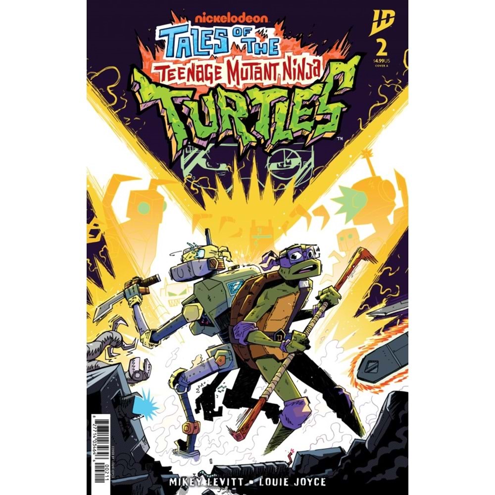 TALES OF THE TEENAGE MUTANT NINJA TURTLES #2 COVER A LOUIE JOYCE