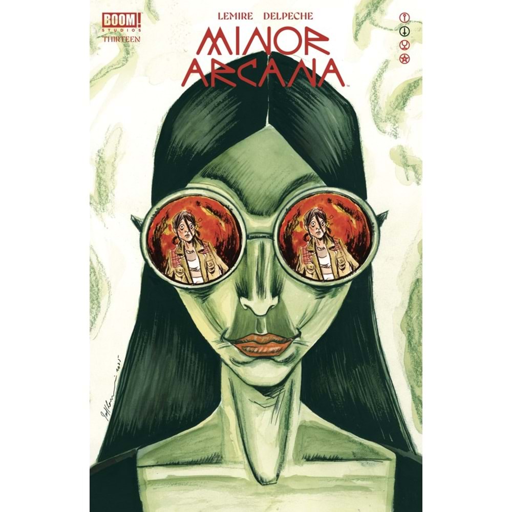 MINOR ARCANA # 13 COVER A LEMIRE