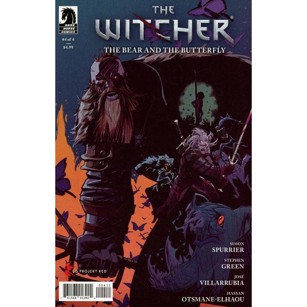 WITCHER THE BEAR AND THE BUTTERFLY #4 (OF 4)