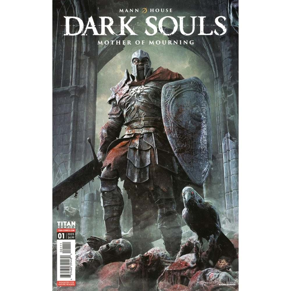 DARK SOULS MOTHER OF MOURNING #1 (OF 4) COVER A BJORN BARENDS