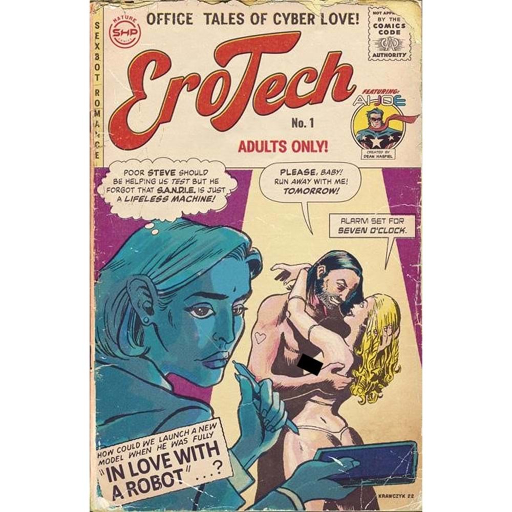 EROTECH #1 (OF 5) COVER A GEOFFREY KRAWCZYK