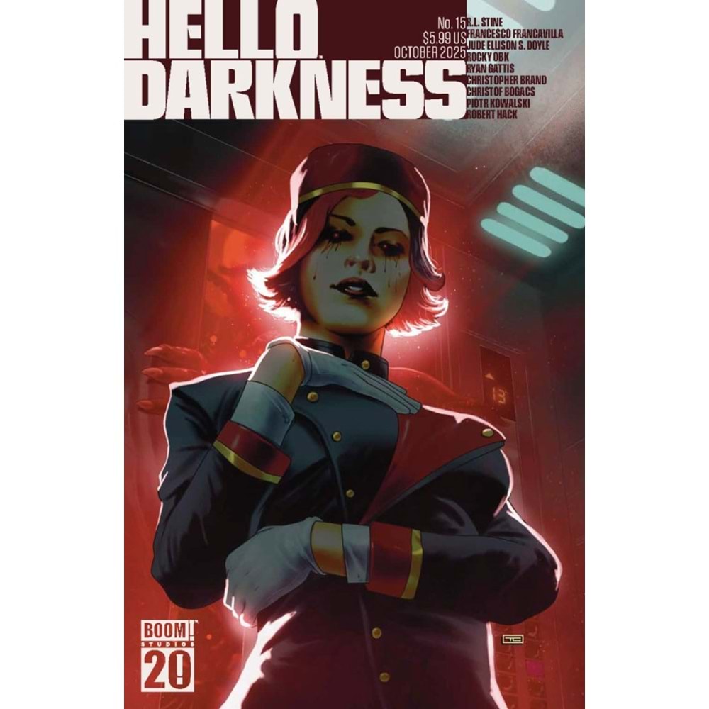 HELLO DARKNESS # 15 COVER D TAURIN CLARKE BOOM! 20TH ANNIVERSARY VARIANT