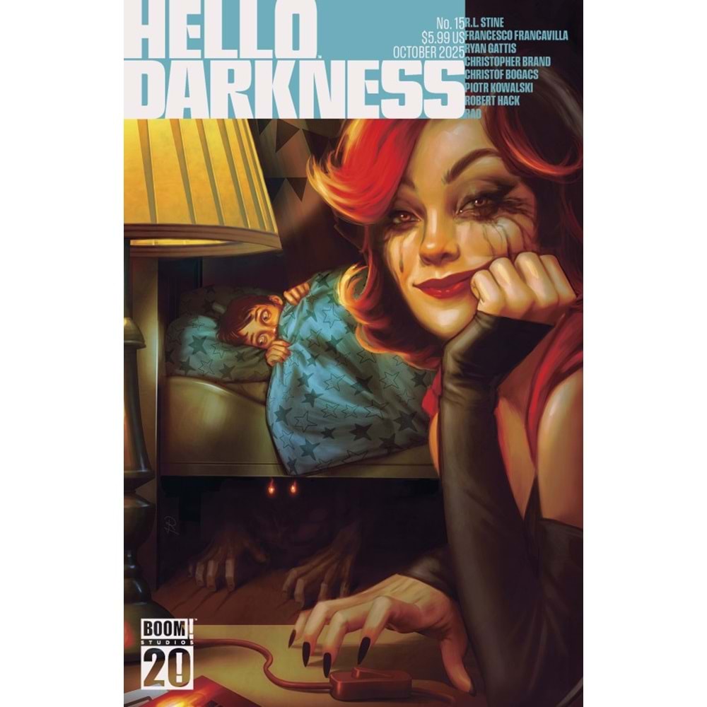 HELLO DARKNESS # 15 COVER A REBECA PUEBLA