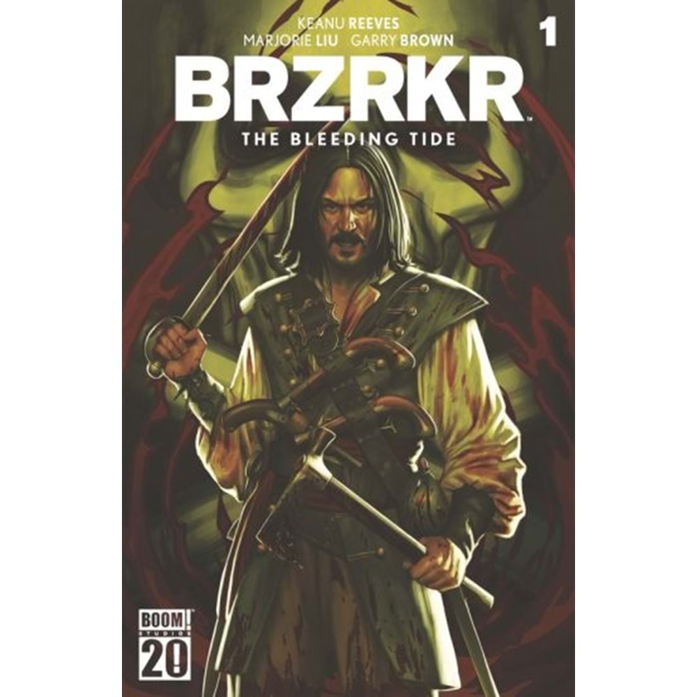 BRZRKR (BERZERKER) THE BLEEDING TIDE #1 (ONE-SHOT) COVER B REBECA PUEBLA VARIANT
