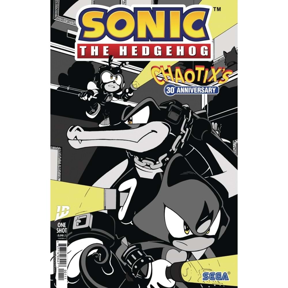 SONIC THE HEDGEHOG CHAOTIXS 30TH ANNIVERSARY SPECIAL #1 (ONE-SHOT) COVER A DANIEL BARNES
