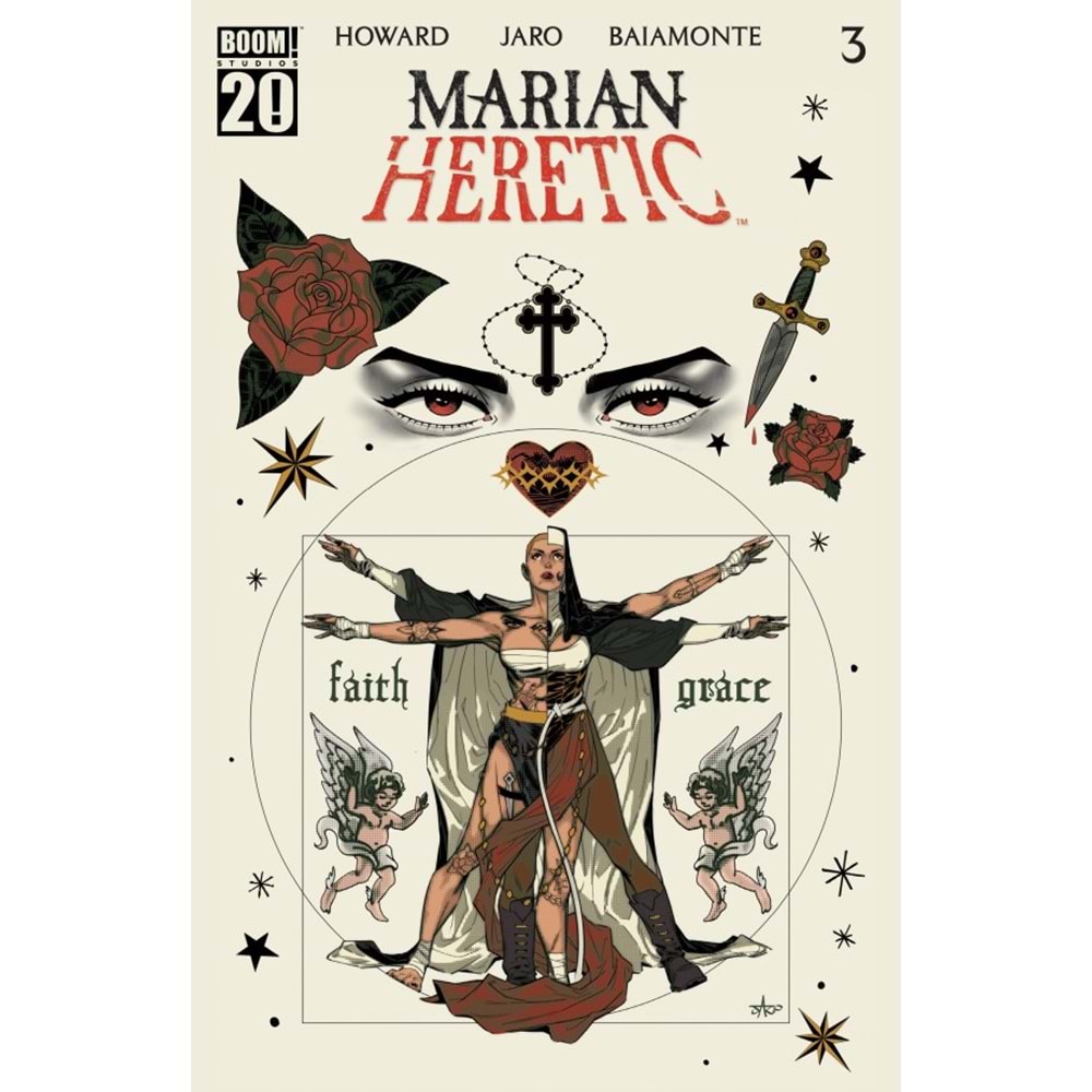 MARIAN HERETIC #3 COVER A JOSE JARO