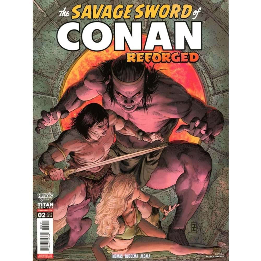 SAVAGE SWORD OF CONAN REFORGED #2 (OF 4) COVER A PATRICK ZIRCHER