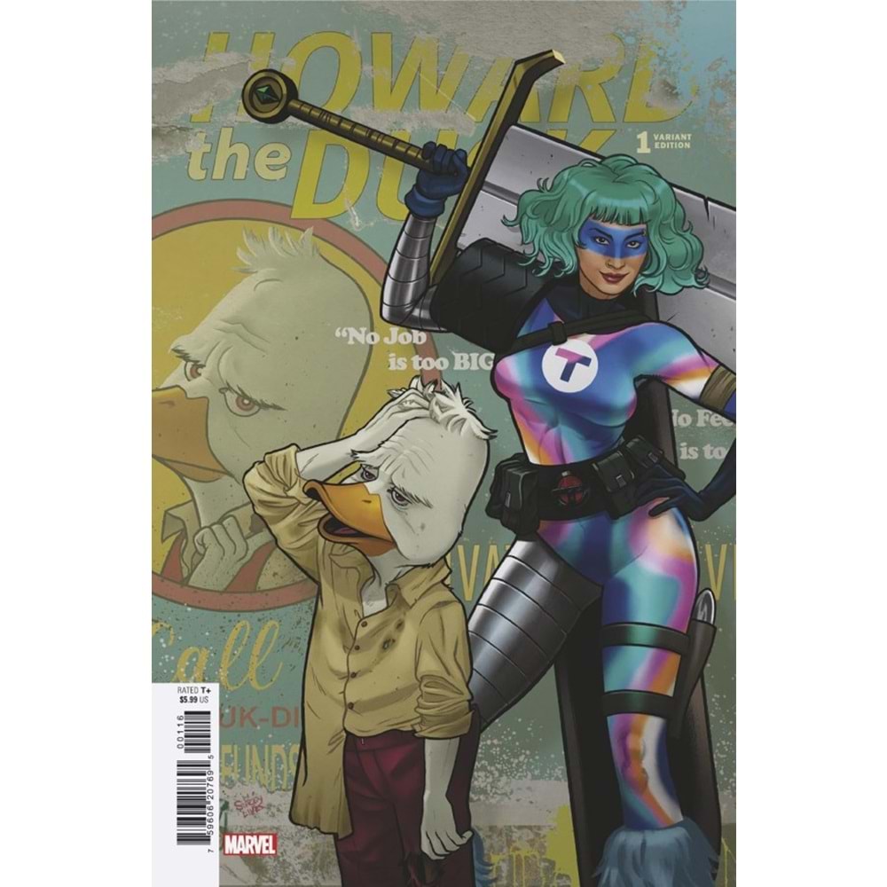 HOWARD THE DUCK (2023) #1 1:25 JOE QUINONES VARIANT