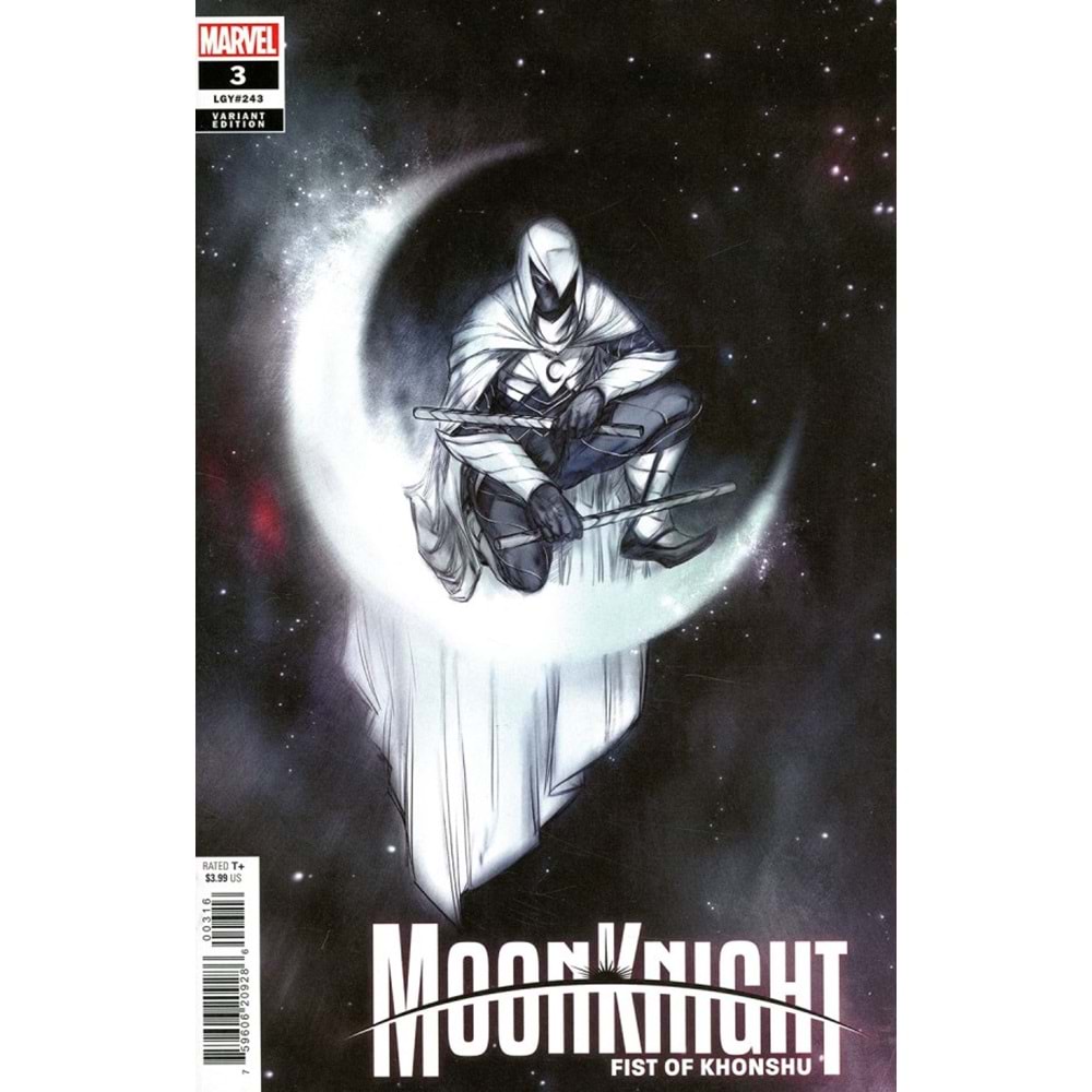 MOON KNIGHT FIST OF KHONSHU # 3 1:25 MEGHAN HETRICK VARIANT