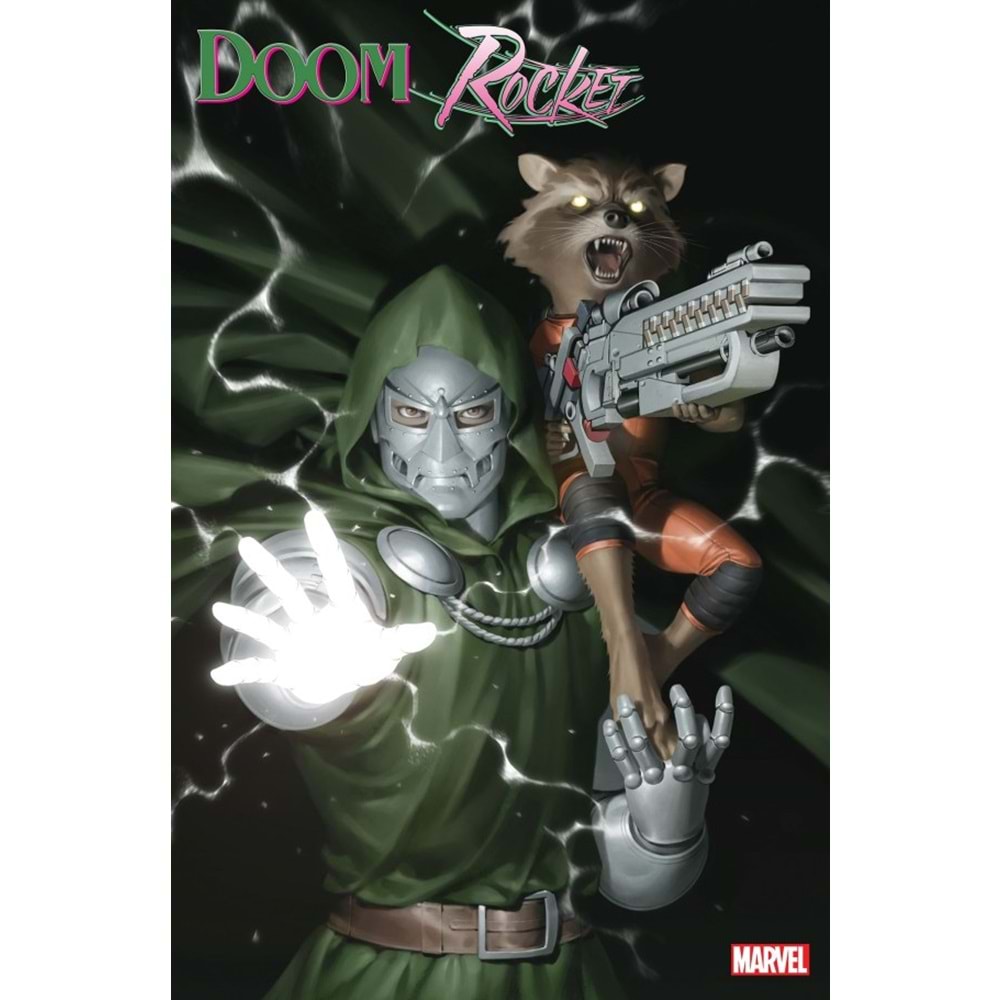 DOCTOR DOOM & ROCKET RACCOON # 1 1:25 JUNGGEUN YOON VARIANT
