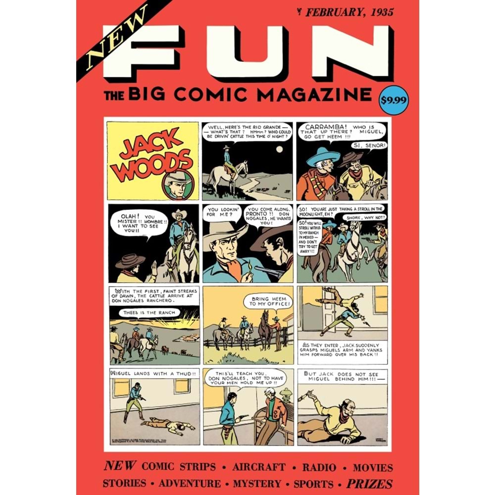 NEW FUN COMICS #1 FACSIMILE EDITION COVER A LYMAN ANDERSON
