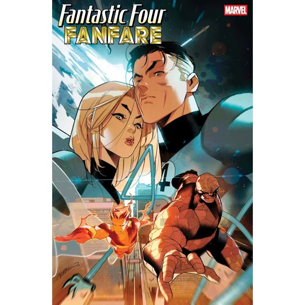 FANTASTIC FOUR FANFARE #1 1:25 SIMONE DIE MEO VARIANT