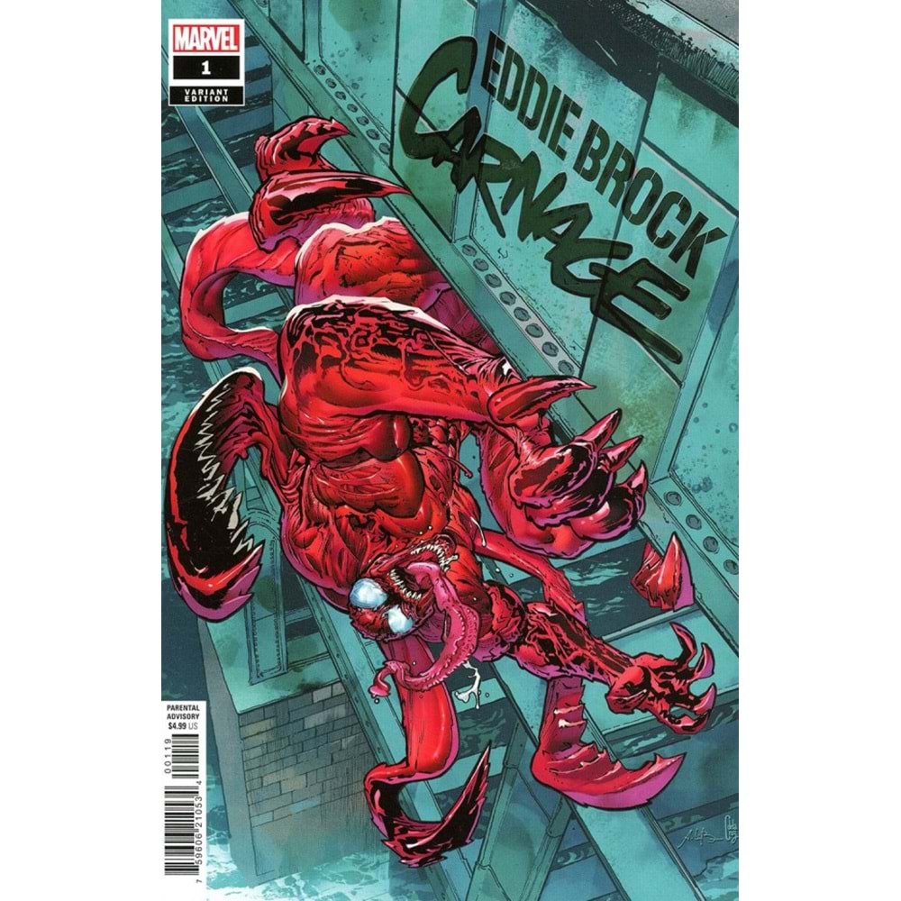 EDDIE BROCK CARNAGE #1 1:25 ANDREI BRESSAN VARIANT