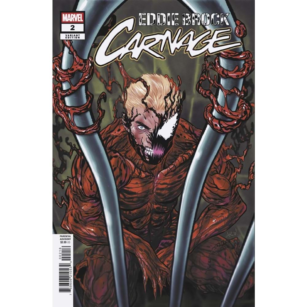 EDDIE BROCK CARNAGE #2 1:25 ARIO ANINDITO VARIANT