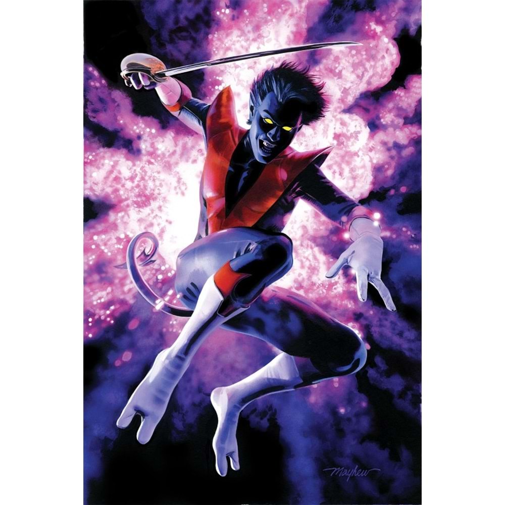 UNCANNY X-MEN (2024) # 9 1:50 MIKE MAYHEW NIGHTCRAWLER VIRGIN VARIANT