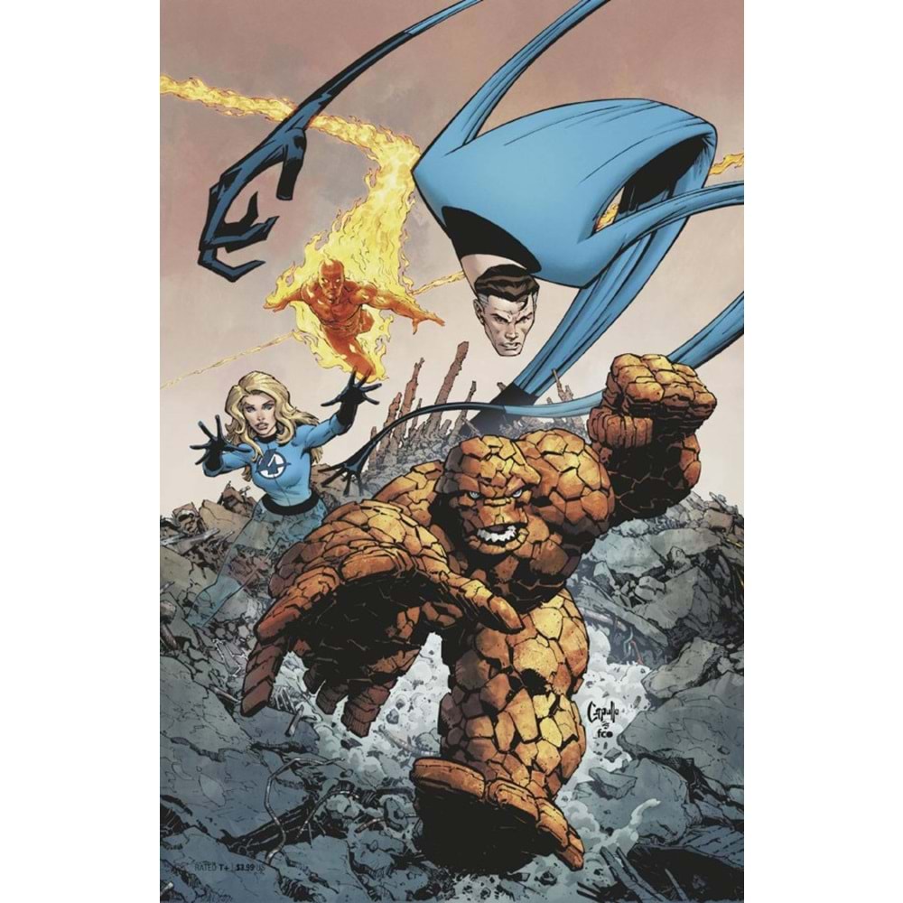FANTASTIC FOUR (2022) # 25 1:50 GREG CAPULLO VIRGIN VARIANT