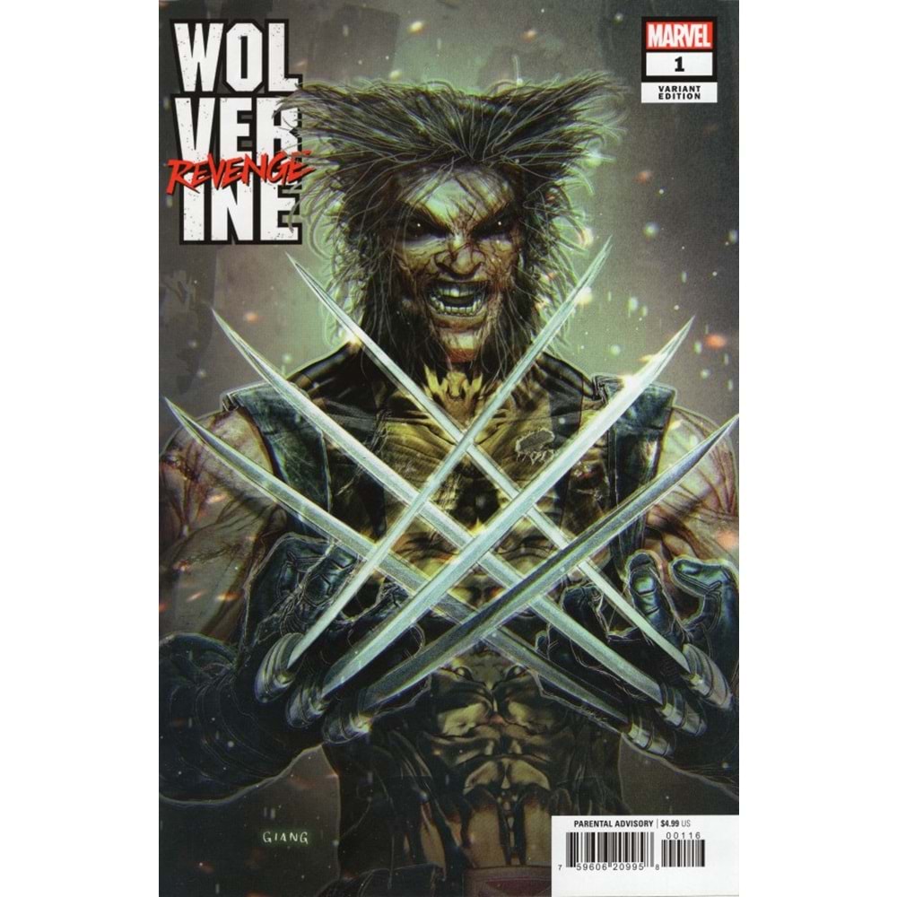 WOLVERINE REVENGE # 1 (OF 5) 1:25 JOHN GIANG VARIANT